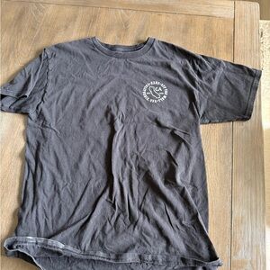 Vans Black Short-Sleeve Crewneck with CA Circle Logo